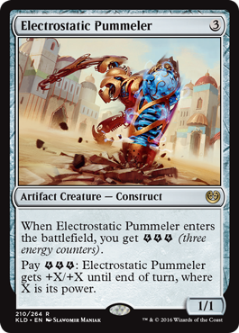 Electrostatic Pummeler